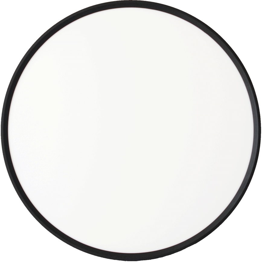 Fulgur 42364 - LED Плафониера NOMY LED/40W/230V 3000/4000/6000K IP40 Ø 50 см черен