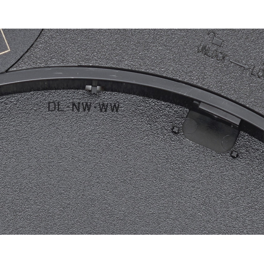 Fulgur 42364 - LED Плафониера NOMY LED/40W/230V 3000/4000/6000K IP40 Ø 50 см черен