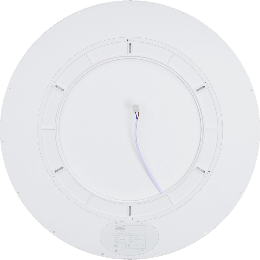 Fulgur 42365 - LED Плафониера NOMY LED/50W/230V 3000/4000/6000K IP40 Ø 60 см бял