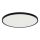 Fulgur 42366 - LED Плафониера NOMY LED/50W/230V 3000/4000/6000K IP40 Ø 60 см черен
