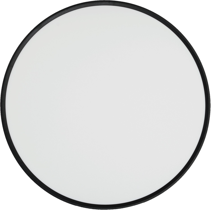 Fulgur 42366 - LED Плафониера NOMY LED/50W/230V 3000/4000/6000K IP40 Ø 60 см черен