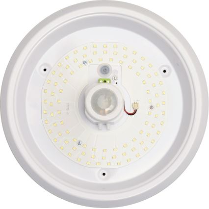 Fulgur s-39669 - LED плафон със сензор за движение и сумрак DARINA LED/16W/230V Ø 29 см