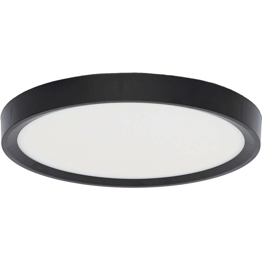 Fulgur s-42585 - LED Плафониера със сензор за движение NOMY-S LED/18W/230V 3000/4000/6000K IP40 Ø 23 см черен