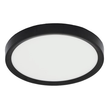 Fulgur s-42585 - LED Плафониера със сензор за движение NOMY-S LED/18W/230V 3000/4000/6000K IP40 Ø 23 см черен