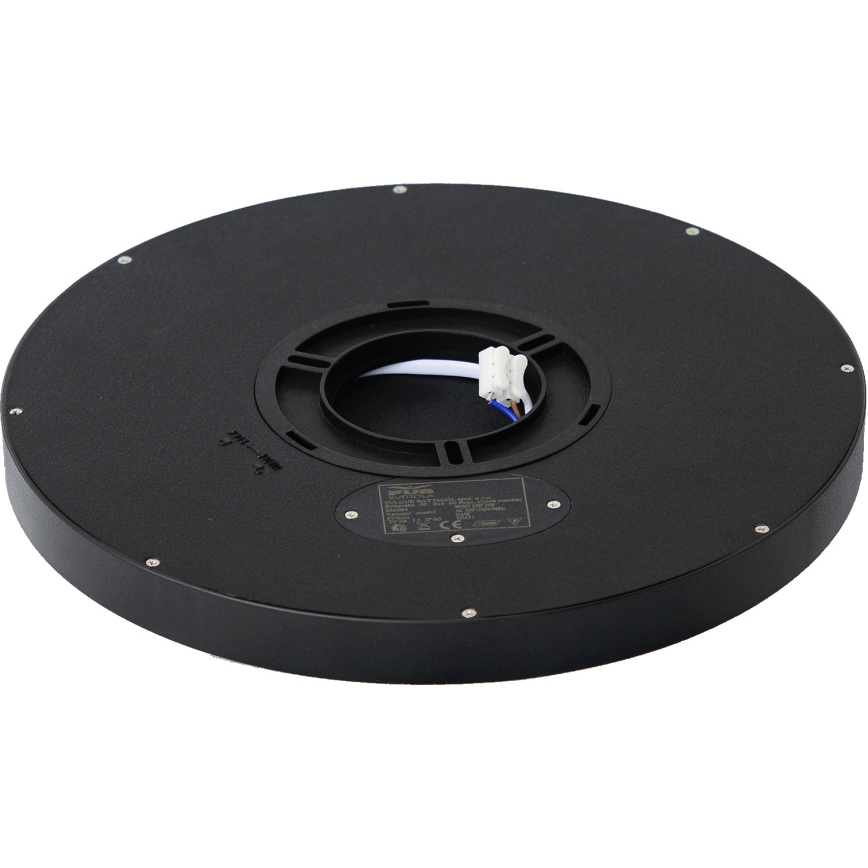 Fulgur s-42587 - LED Плафониера със сензор за движение NOMY-S LED/24W/230V 3000/4000/6000K IP40 Ø 30 см черен