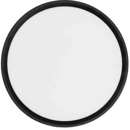 Fulgur s-42587 - LED Плафониера със сензор за движение NOMY-S LED/24W/230V 3000/4000/6000K IP40 Ø 30 см черен