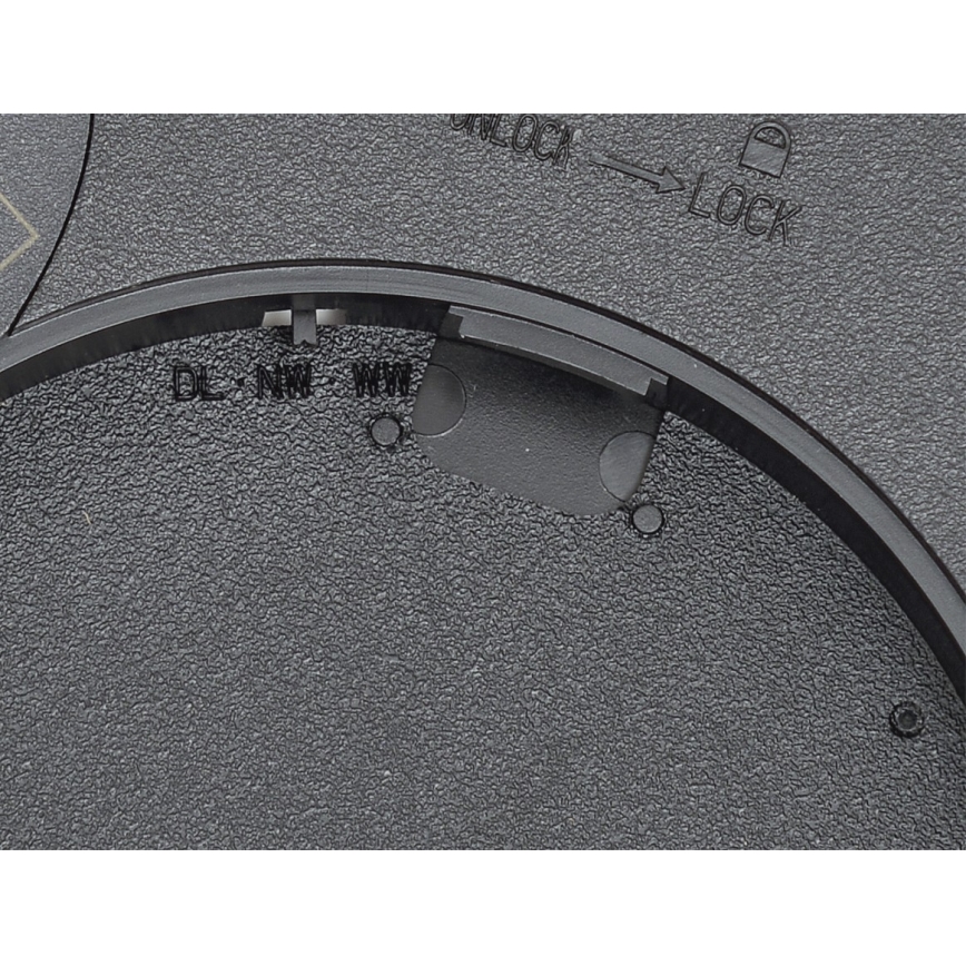 Fulgur s-42587 - LED Плафониера със сензор за движение NOMY-S LED/24W/230V 3000/4000/6000K IP40 Ø 30 см черен