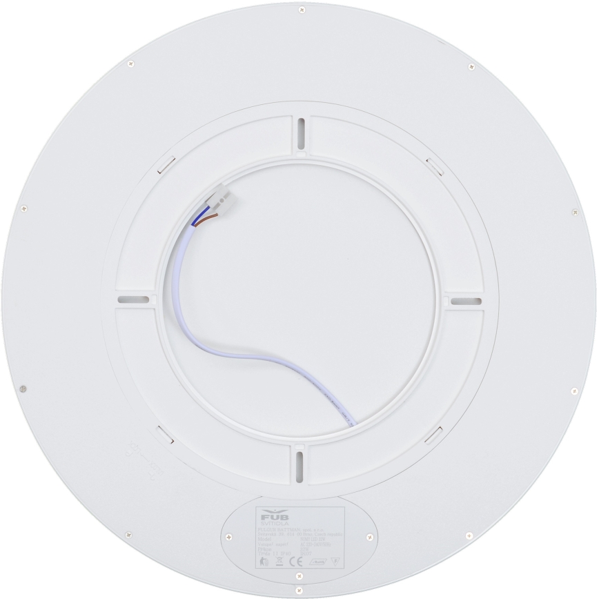 Fulgur s-42588 - LED Плафониера със сензор за движение NOMY-S LED/32W/230V 3000/4000/6000K IP40 Ø 40 см бял