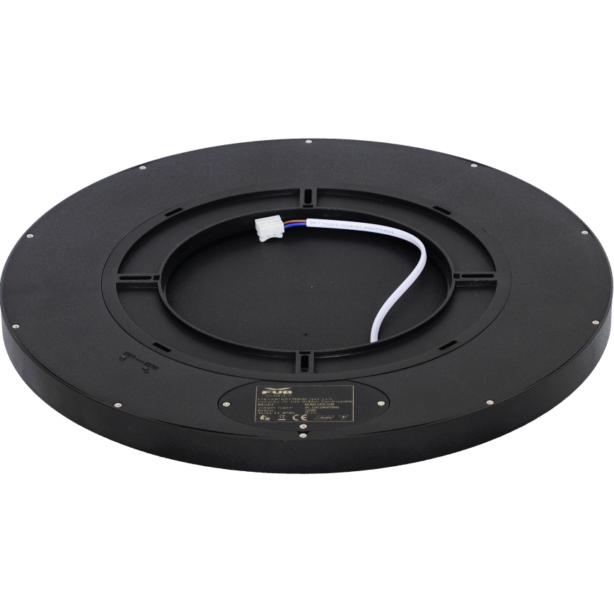 Fulgur s-42589 - LED Плафониера със сензор за движение NOMY-S LED/32W/230V 3000/4000/6000K IP40 Ø 40 см черен