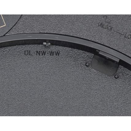 Fulgur s-42589 - LED Плафониера със сензор за движение NOMY-S LED/32W/230V 3000/4000/6000K IP40 Ø 40 см черен