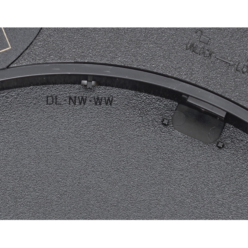 Fulgur s-42589 - LED Плафониера със сензор за движение NOMY-S LED/32W/230V 3000/4000/6000K IP40 Ø 40 см черен