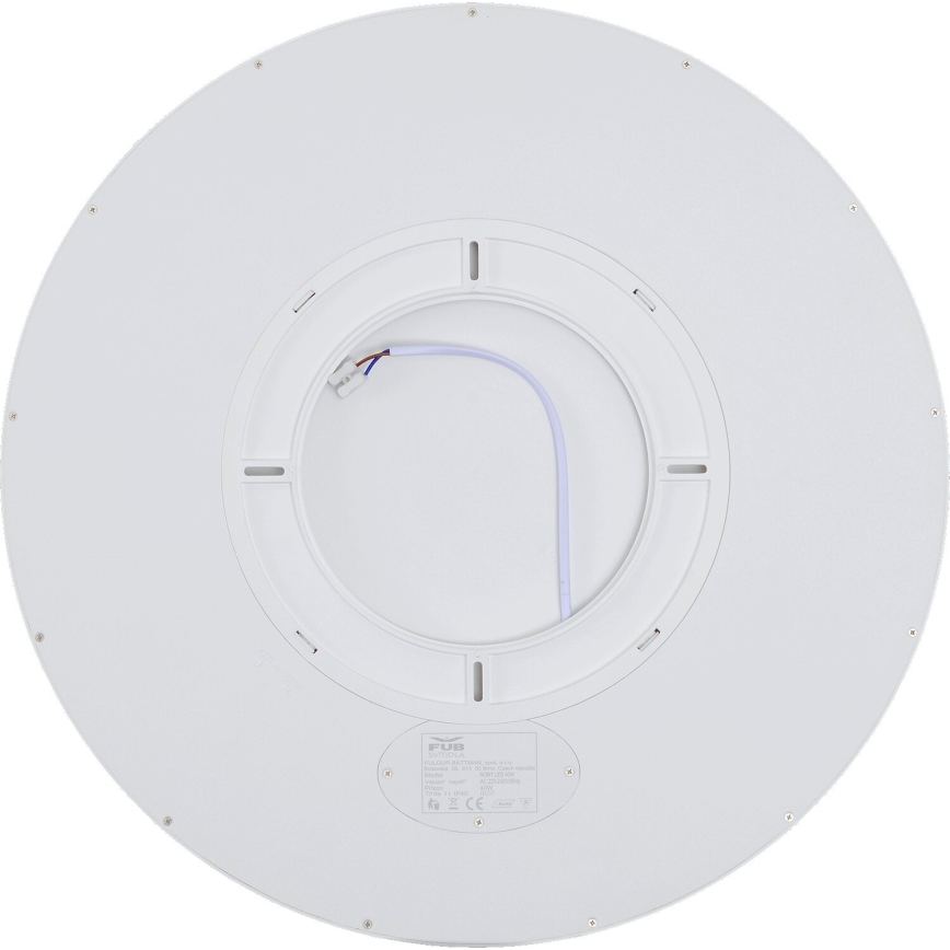 Fulgur s-43039 - димируемо LED таванно осветително тяло NOMY-RC LED/40W/230V 3000/4000/6500K Ø 50 см IP40 бяло + дистанционно управление