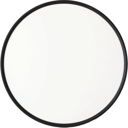 Fulgur s-43040 - LED димируем таванен плафон NOMY-RC LED/40W/230V 3000/4000/6500K диаметър 50 см IP40 черен + дистанционно управление