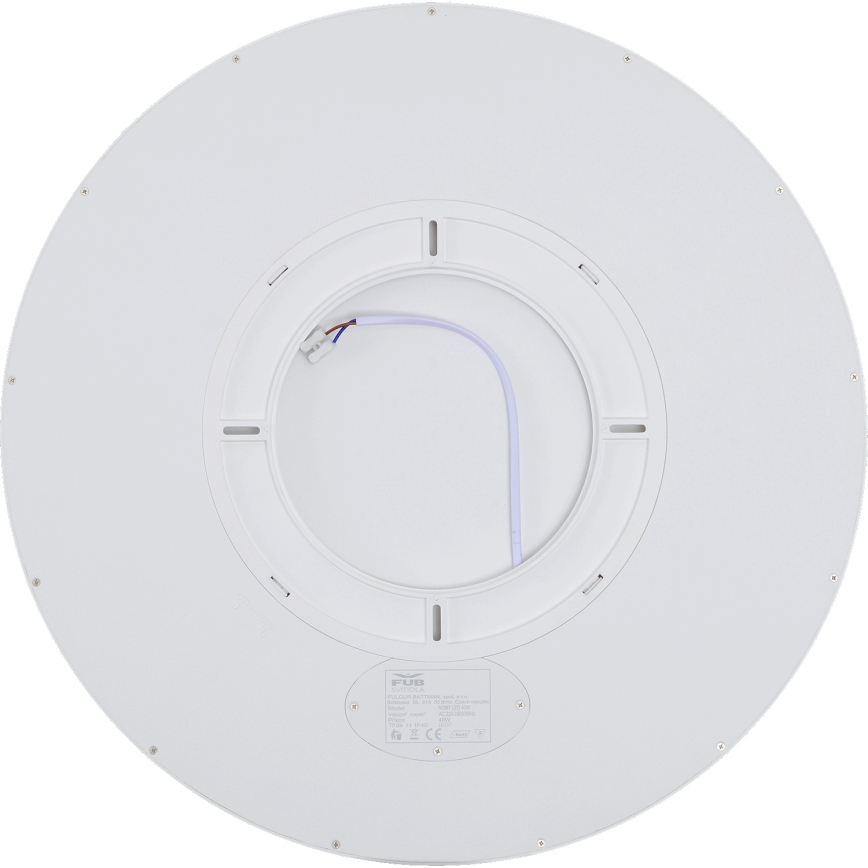 Fulgur s-43058 - LED димируемо таванно осветително тяло NOMY LED/50W/230V 3000-6500K Ø 60 см UGR19 IP40 Wi-Fi бяло + дистанционно управление