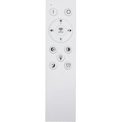 Fulgur s-43058 - LED димируемо таванно осветително тяло NOMY LED/50W/230V 3000-6500K Ø 60 см UGR19 IP40 Wi-Fi бяло + дистанционно управление