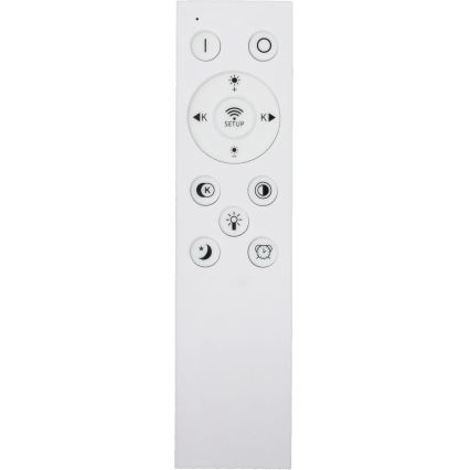 Fulgur s-43059 - LED димируемо таванно осветително тяло NOMY LED/50W/230V 3000-6500K пр. 60 см UGR19 IP40 Wi-Fi черно + дистанционно управление