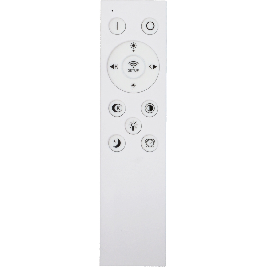 Fulgur s-43059 - LED димируемо таванно осветително тяло NOMY LED/50W/230V 3000-6500K пр. 60 см UGR19 IP40 Wi-Fi черно + дистанционно управление