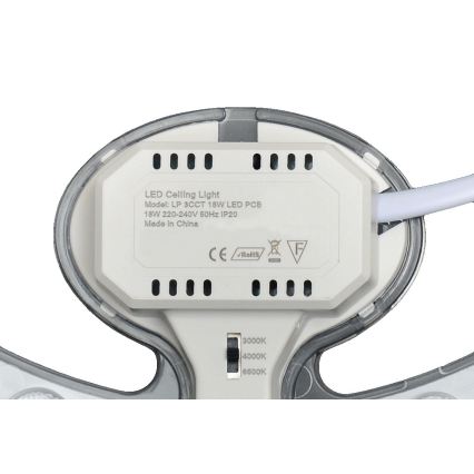 Fulgur s-43089 - LED магнитен модул, 18 W, 230 V, 3000/4000/6500 K, Ø 23,1 cm