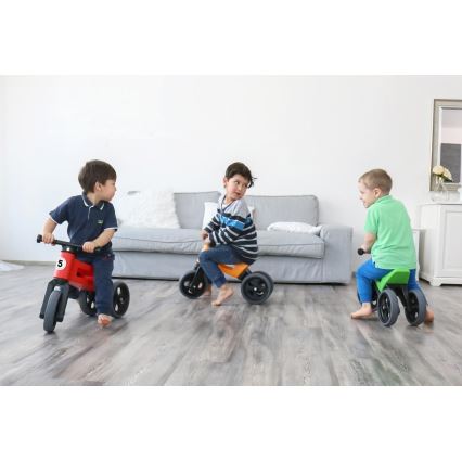 Funny Wheels - Беговел 2 в 1 RIDER SPORT червен/черен