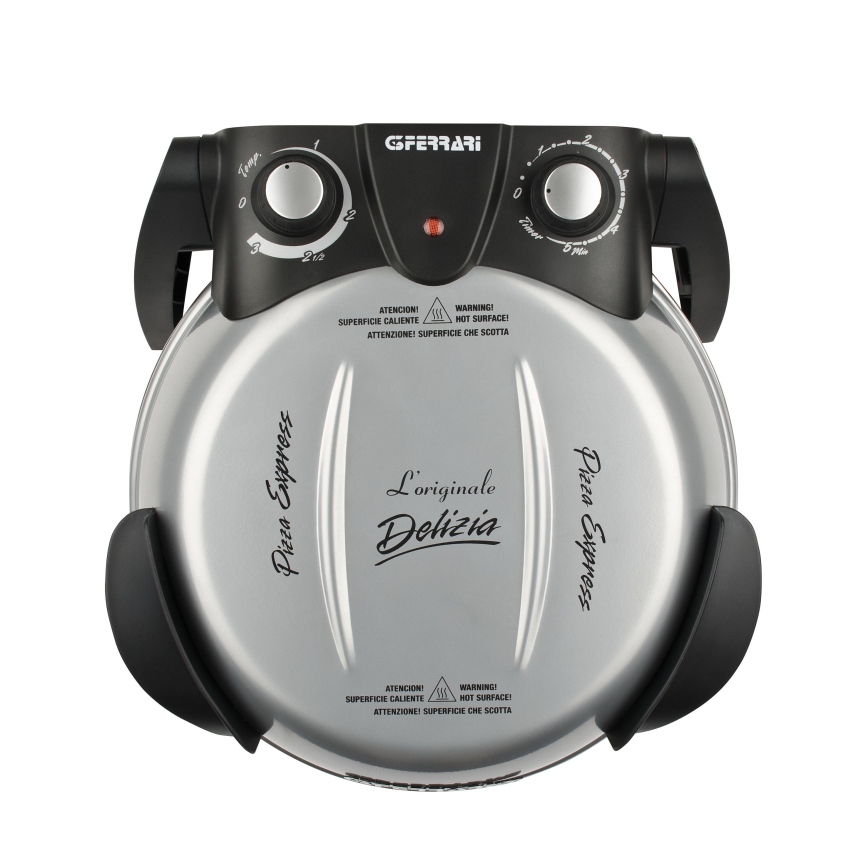 G3Ferrari G1000606 - Фурна за пица DELIZIA 1200W/230V сребриста