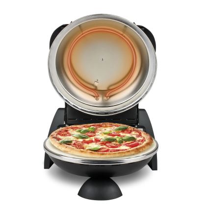 G3Ferrari G1000610 - Фурна за пица DELIZIA 1200W/230V, черна