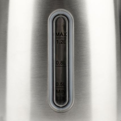 G3Ferrari G1009500 - Електрическа кана 1,2 л 1630W/230V неръждаема стомана/черна