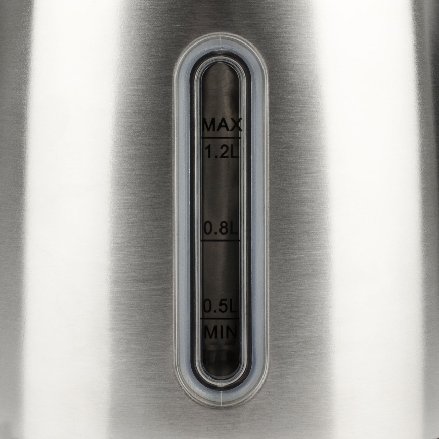 G3Ferrari G1009500 - Електрическа кана 1,2 л 1630W/230V неръждаема стомана/черна