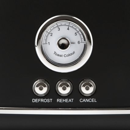 G3Ferrari G1013400 - Тостер ARTISTA с два слота 750 W/230 V, черен