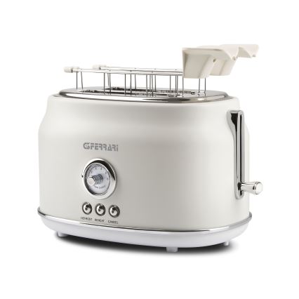 G3Ferrari G1013401 - Тостер за две филийки ARTISTA 750W/230V бял
