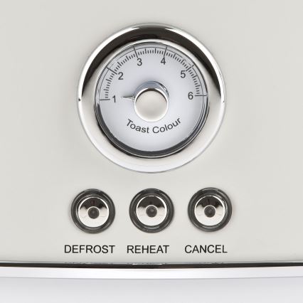 G3Ferrari G1013401 - Тостер за две филийки ARTISTA 750W/230V бял