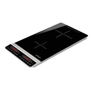 G3Ferrari G1013900 - Индукционен двуплочен котлон DINAMIKO 3100W/230V черен