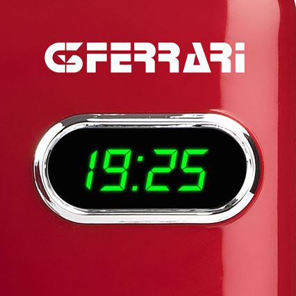 G3Ferrari G1015502 - Микровълнова фурна с грил 1150W/230V 20 l червена