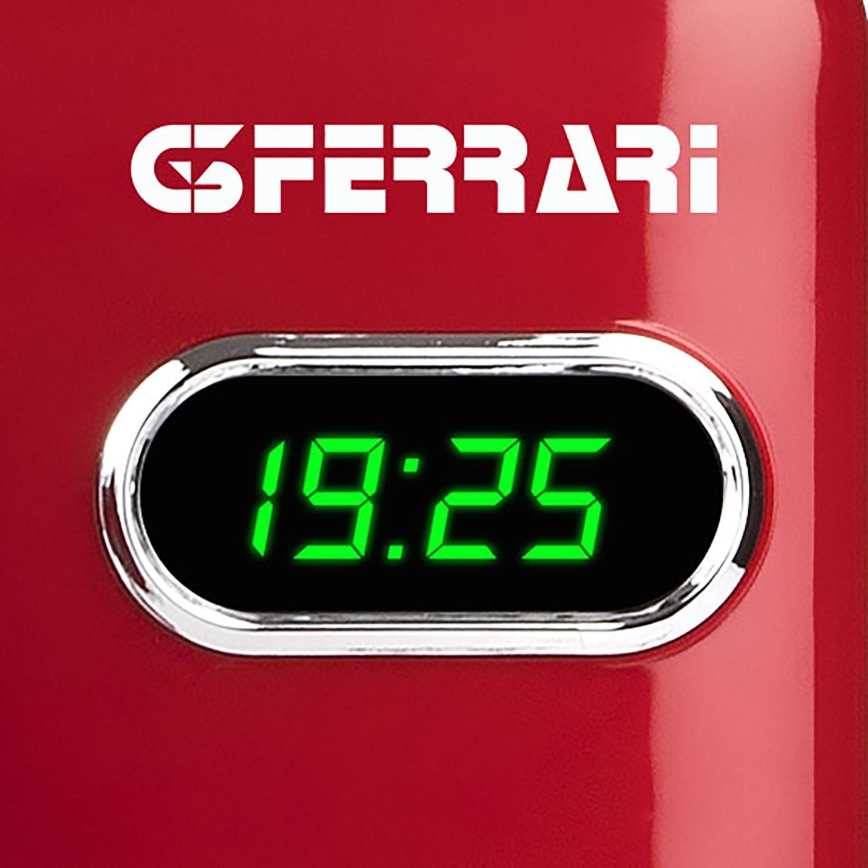 G3Ferrari G1015502 - Микровълнова фурна с грил 1150W/230V 20 l червена