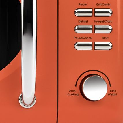 G3Ferrari G1015509 - Микровълнова фурна с грил 1150 W/230 V, 20 л, оранжева