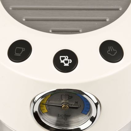 G3Ferrari G1016801 - Еспресо апарат с лост AMARCORD 1350 W/230 V, 15 bar, кремав