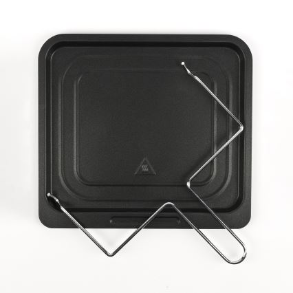 G3Ferrari G1018700 - Мултифункционална фурна FRIGGISANO 1700W/230V 13 l черна/неръждаема стомана