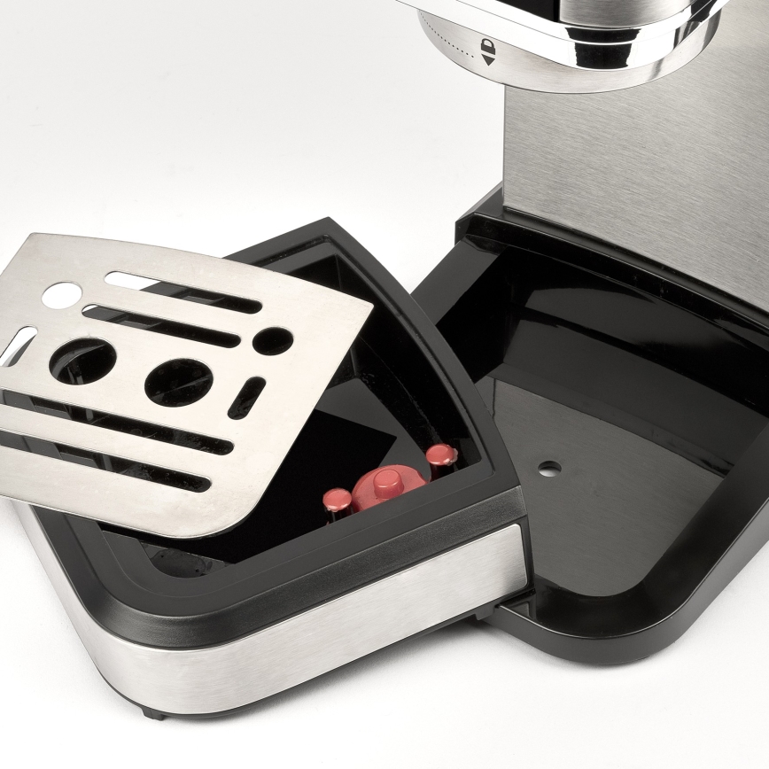 G3Ferrari G1018900 - Еспресо машина с лост TIFFANY, 1350 W/230 V, 15 bar, корпус от неръждаема стомана