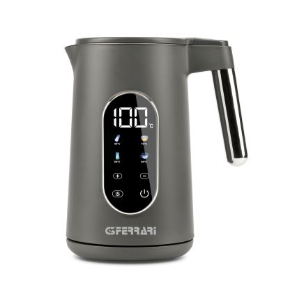 G3Ferrari G1020500 - Електрическа кана 1,7 л TISANIERE 2200W/230V сива