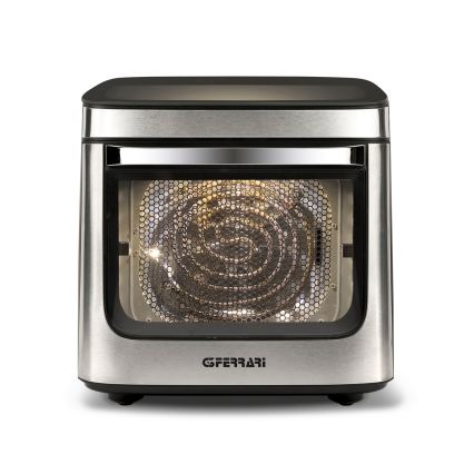 G3Ferrari G1021900 - Фритюрник с горещ въздух FRIGGISANO 1800W/230V 13 л неръждаема стомана/черен