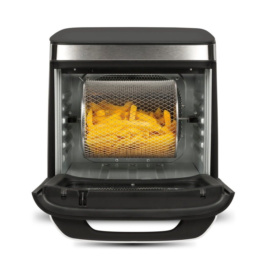 G3Ferrari G1021900 - Фритюрник с горещ въздух FRIGGISANO 1800W/230V 13 л неръждаема стомана/черен