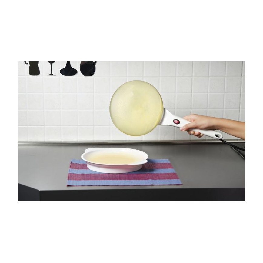 G3Ferrari G10306 - Блинница CREPPE 20 cm 800W/230V бяла