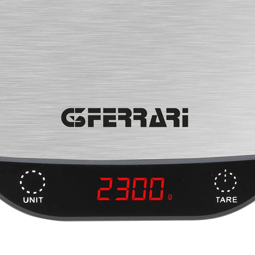 G3Ferrari G2009600 - Кухненска везна PATTY, 2xAAA, от неръждаема стомана