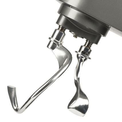 G3Ferrari G2016400 - Настолен миксер с двойна кука PASTAIO 8 л 1800 W/230 V хромиран