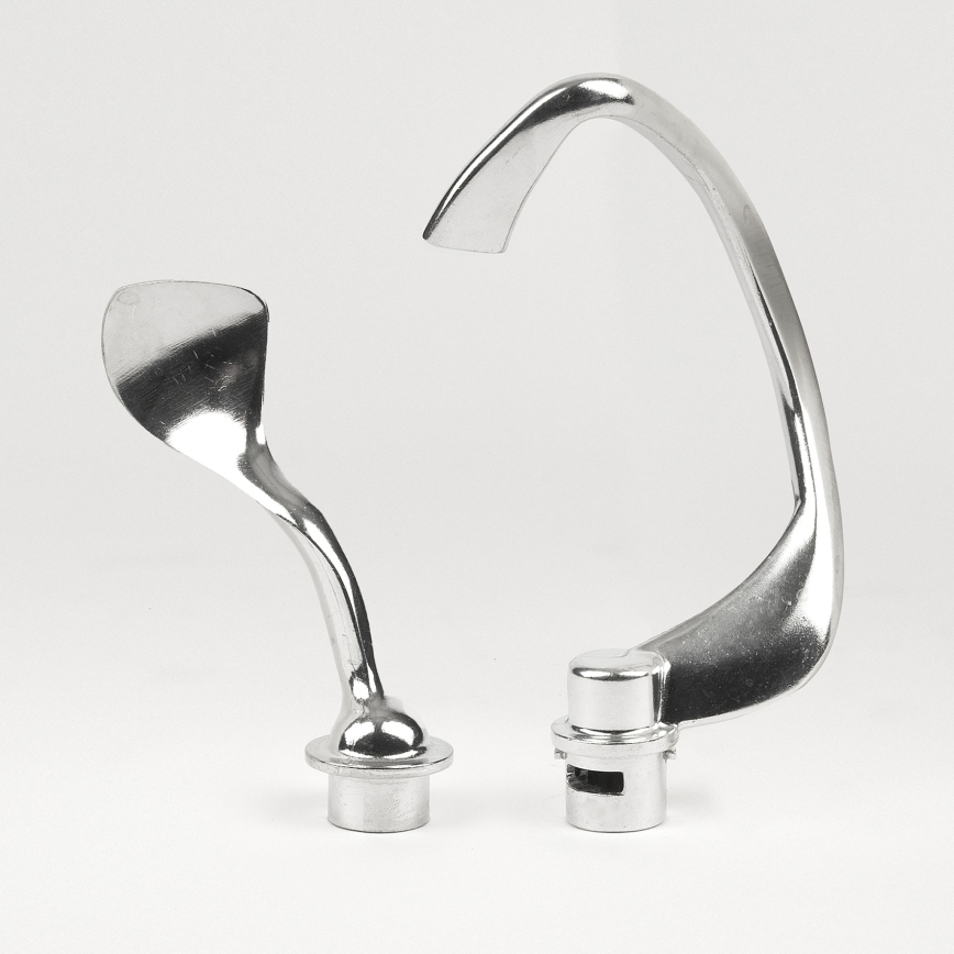 G3Ferrari G2016400 - Настолен миксер с двойна кука PASTAIO 8 л 1800 W/230 V хромиран