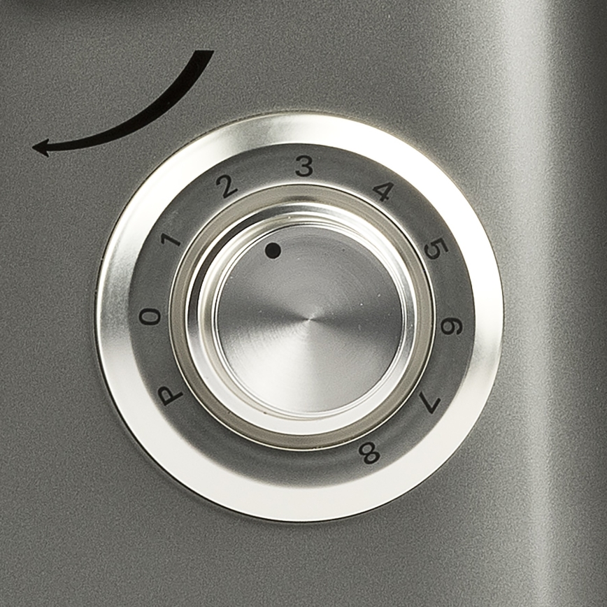 G3Ferrari G2016400 - Настолен миксер с двойна кука PASTAIO 8 л 1800 W/230 V хромиран