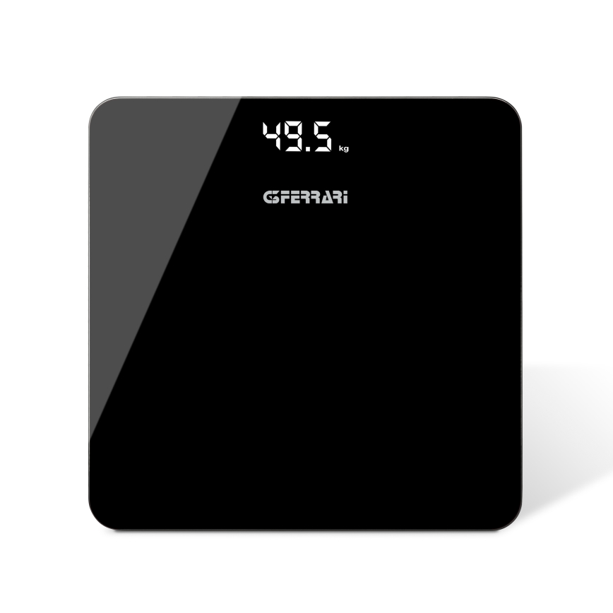 G3Ferrari G3005800 - Цифров личен кантар за тяло, 3xAAA, черен