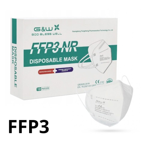 G&W™ GDGP3 Респиратор FFP3 NR CE 2163 1бр.