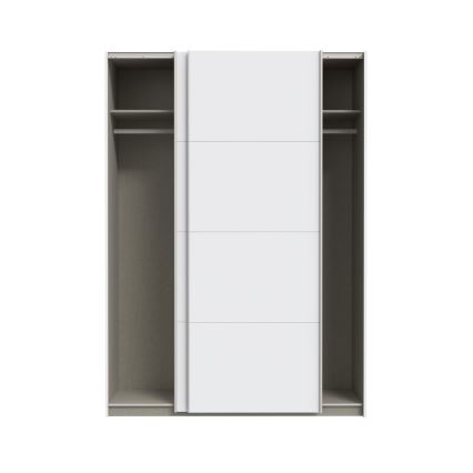 Гардероб KARO 150x210 см, бял