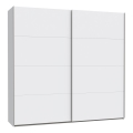 Gардероб KARO с огледало 220 x 210 см, бял