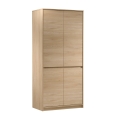 Гардероб MIYABI 90x198x52 см дъб Кремона